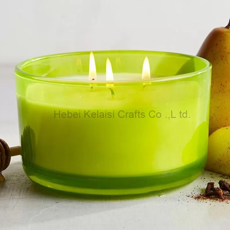 Luxury 3 Wick Glass Jar Candle