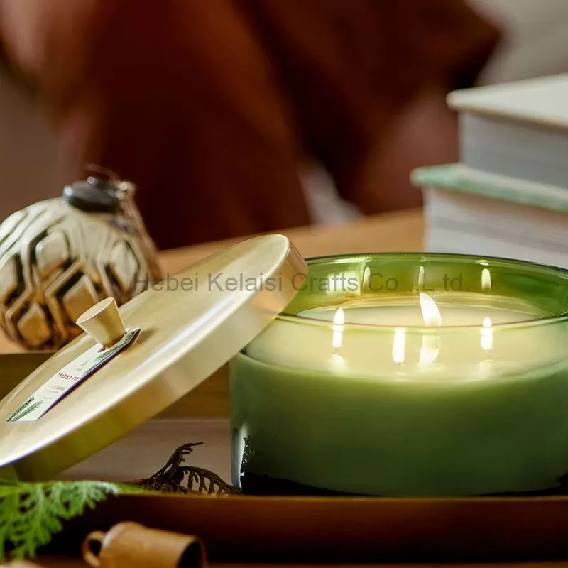 Luxury 3 Wick Glass Jar Candle
