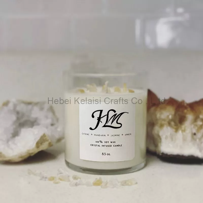 private label customizable soy wax scents candles