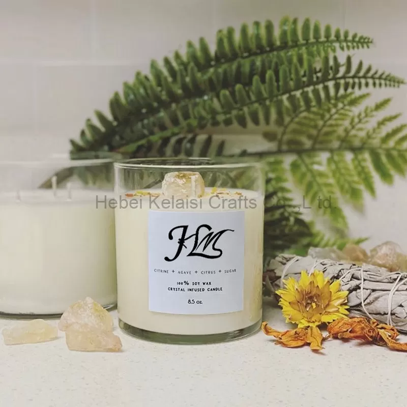 private label customizable soy wax scents candles