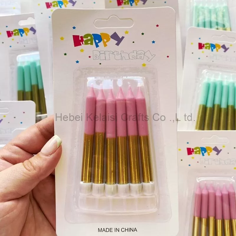 New Factory Price Rainbow Cake Candles