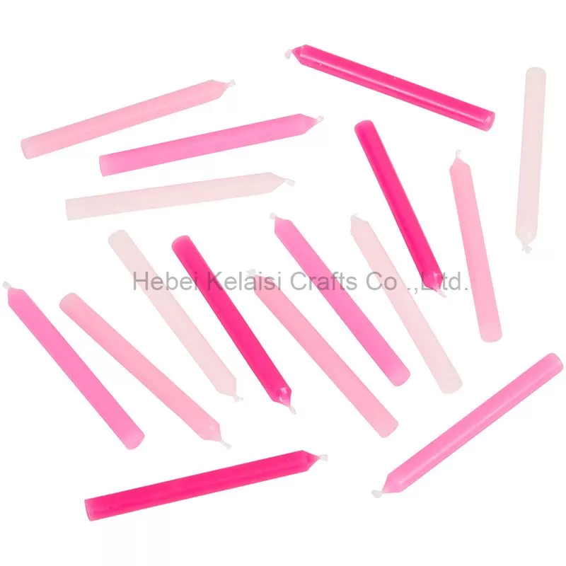 Happy Birthday Color Frame Stick Birthday Candle