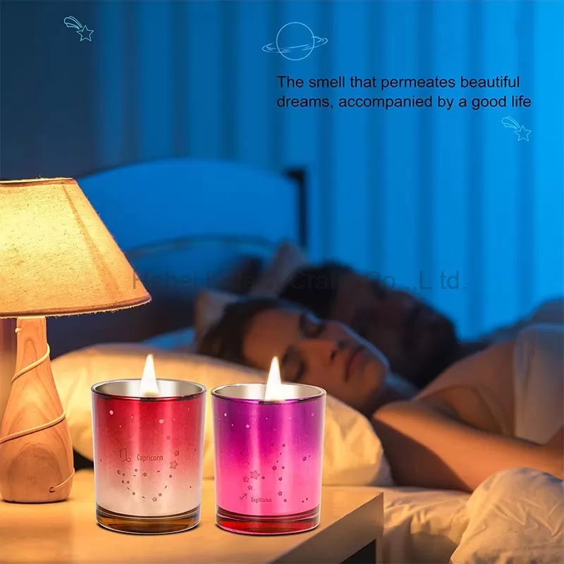 Scented home fragrance candle gift set