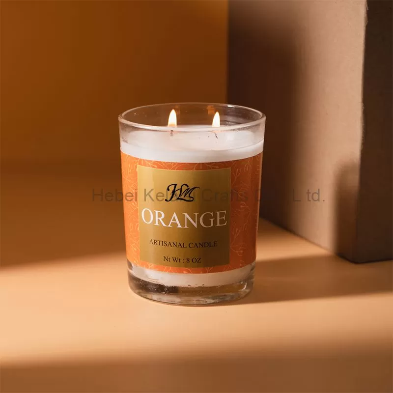 private label scented soy wax candle with box gift