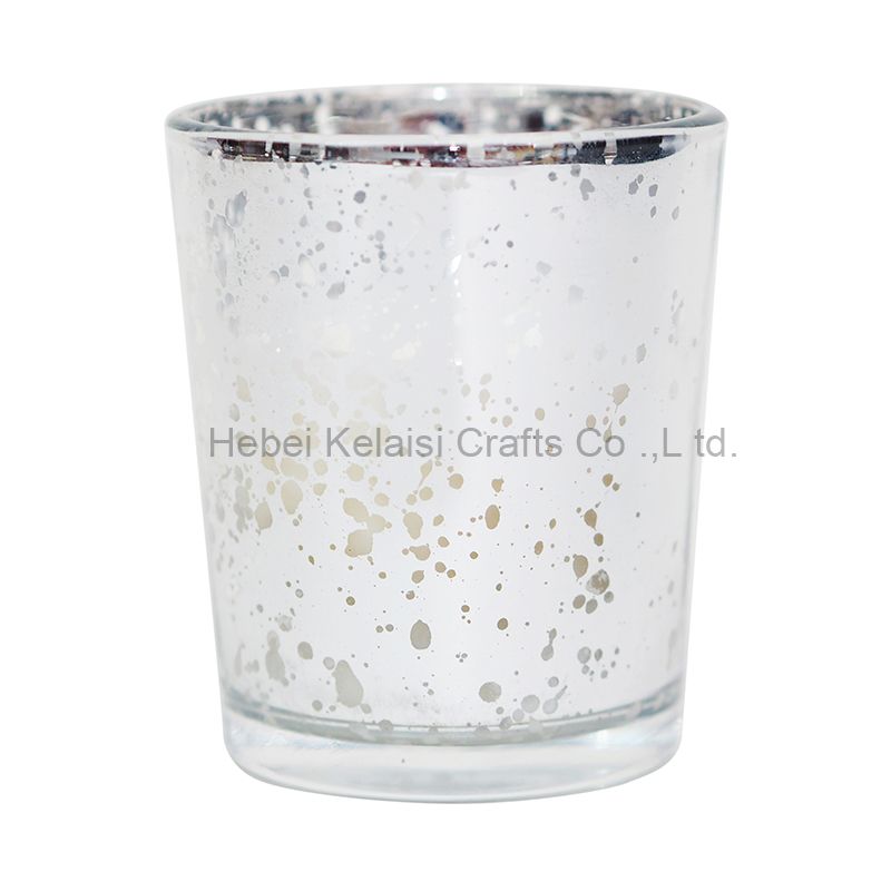 Silvery Christmas Customize Luxury Home Decoration Candle