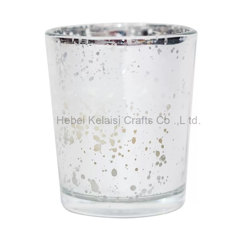 Silvery Christmas Customize Luxury Home Decoration Candle