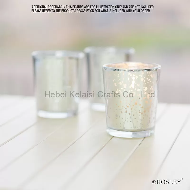 Silvery Christmas Customize Luxury Home Decoration Candle