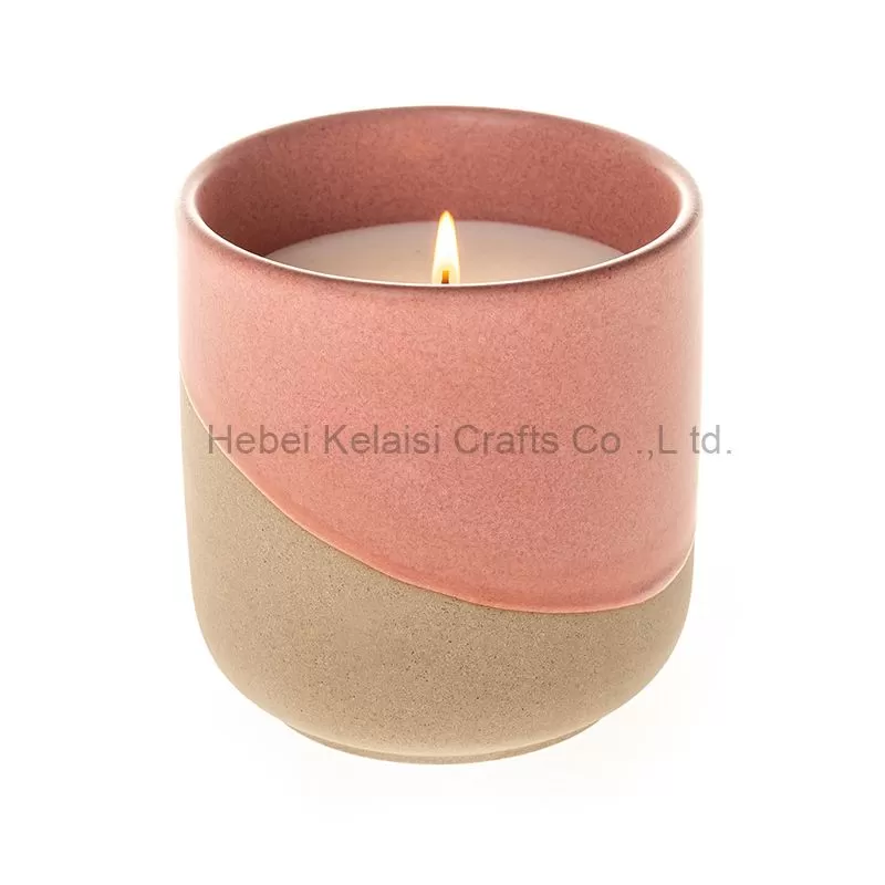 Ceramic Dip Single Wick Candle