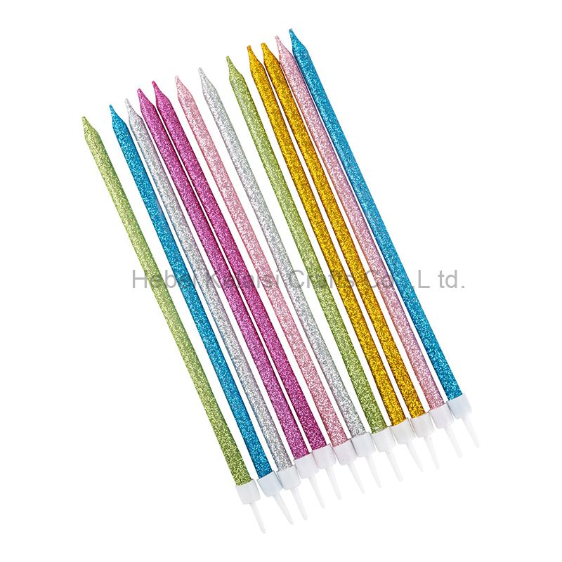 Packed Party People Multi-color Birthday Candles