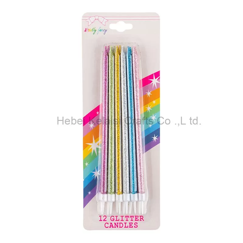 Packed Party People Multi-color Birthday Candles