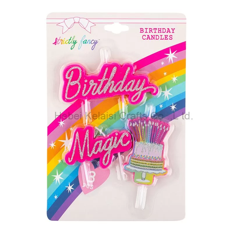 Strictly Fancy 3 piece Birthday Candle