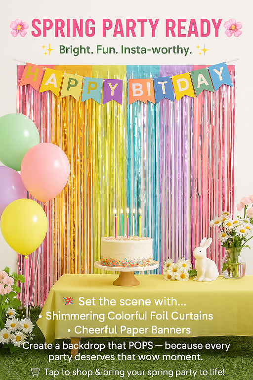 Celebrate Spring in Style: Must-Have Spring Party Supplies for a Stunning Celebration