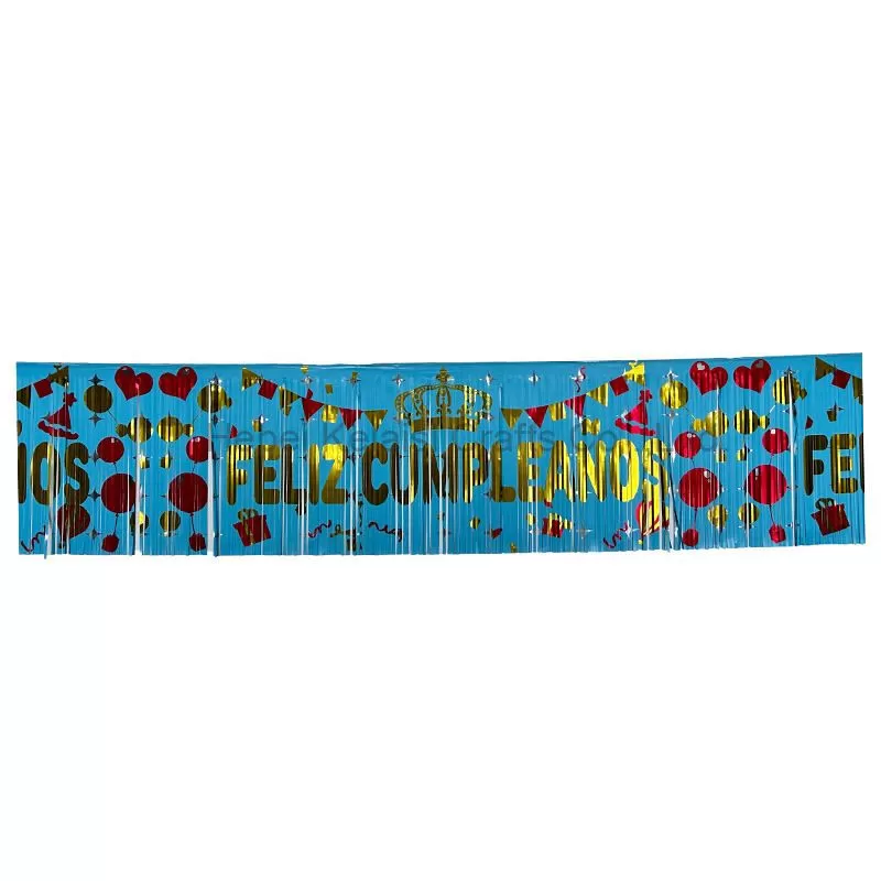 Fringe Garland TasselShiny Foil Curtain Backdrop Birthday Party Decor