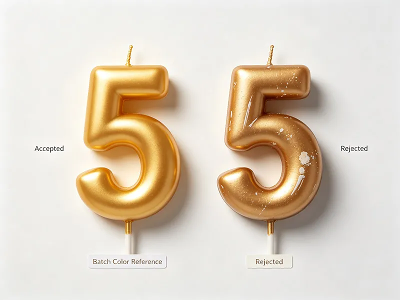 Candle Color Consistency: Why Batch-to-Batch Quality Control Matters