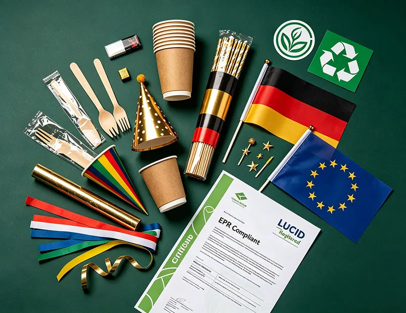 How German EPR Compliance Helped a Client Secure a Party Supplies Order