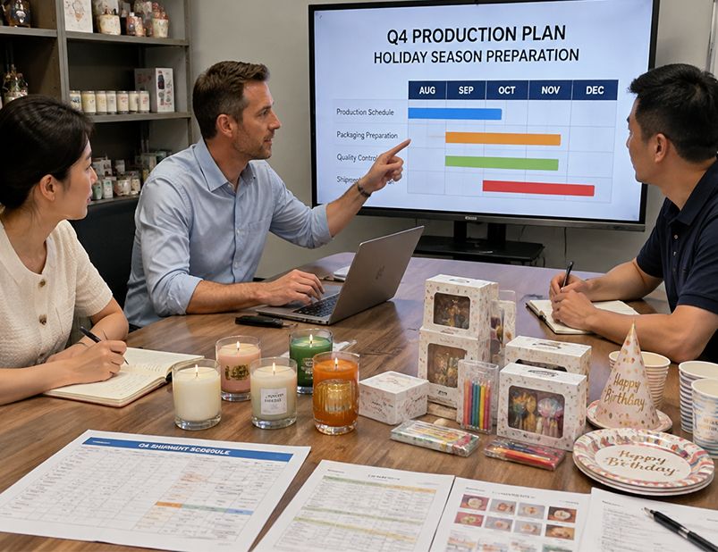 Q4 Production Planning for Candles and Party Supplies: Preparing for the 2026 Peak Season