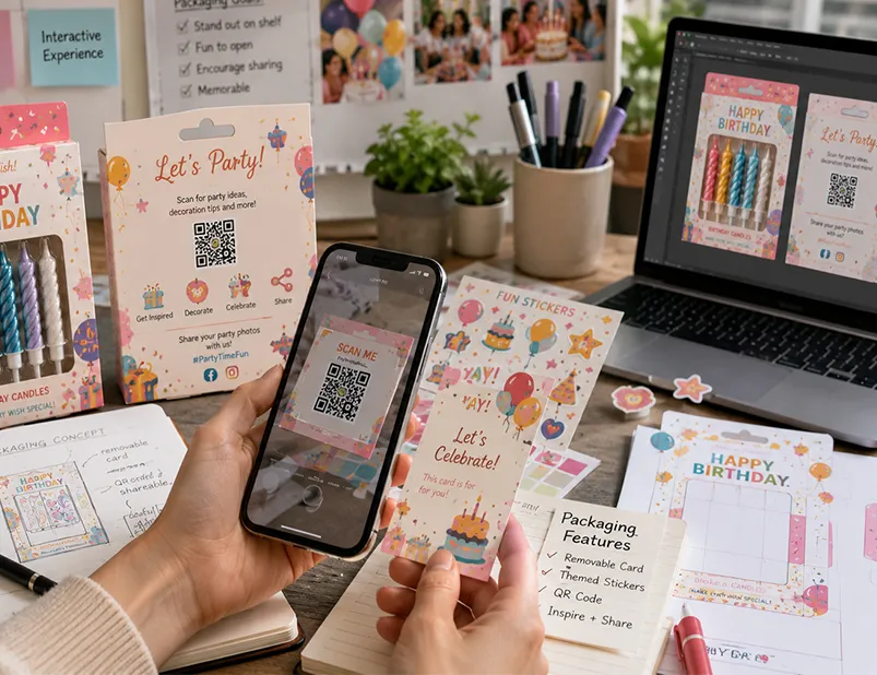 How Packaging Design Affects Social Media Visibility — A Party Supplies Scenario
