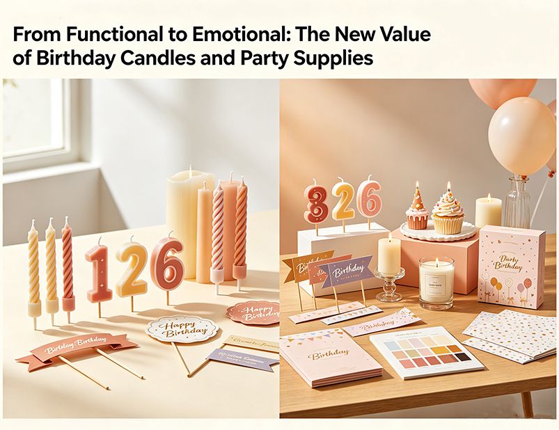 From Functional to Emotional: The New Value of Birthday Candles and Party Supplies