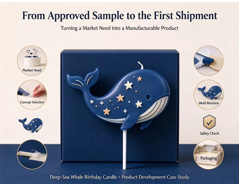 Developing Themed Birthday Candles for a Specific Target Market