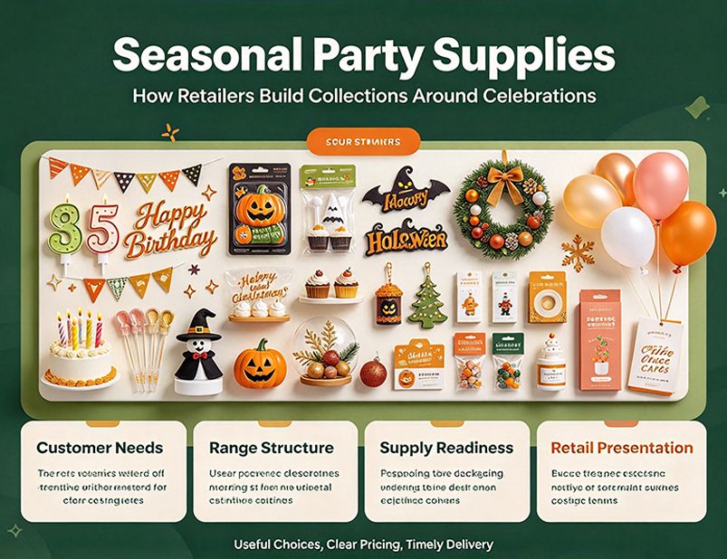 Planning Seasonal Party Supplies Retail Assortment Insights