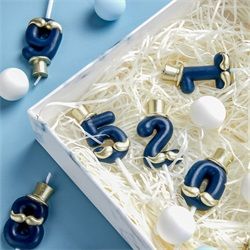 Wedding Party Supplies Baking Tools Cake Accessories Happy Birthday Candles 0-9 Cake Number Candles