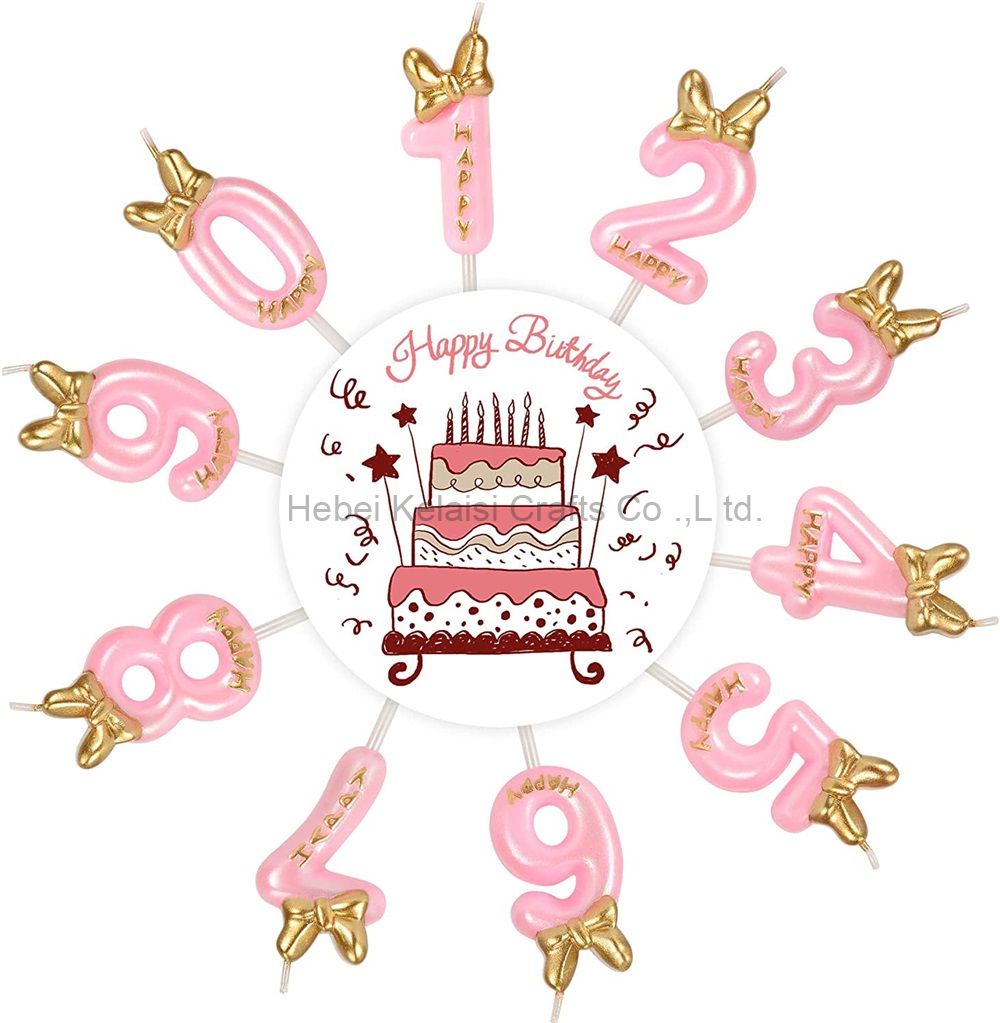 Prince and Princess modelling creative birthday party candles